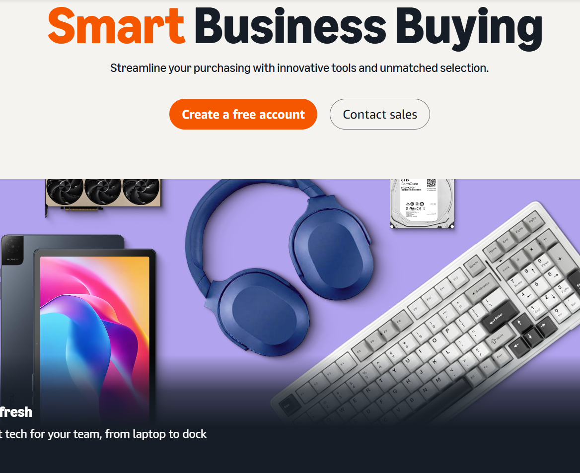 Amazon Business Canada Overview Page Image