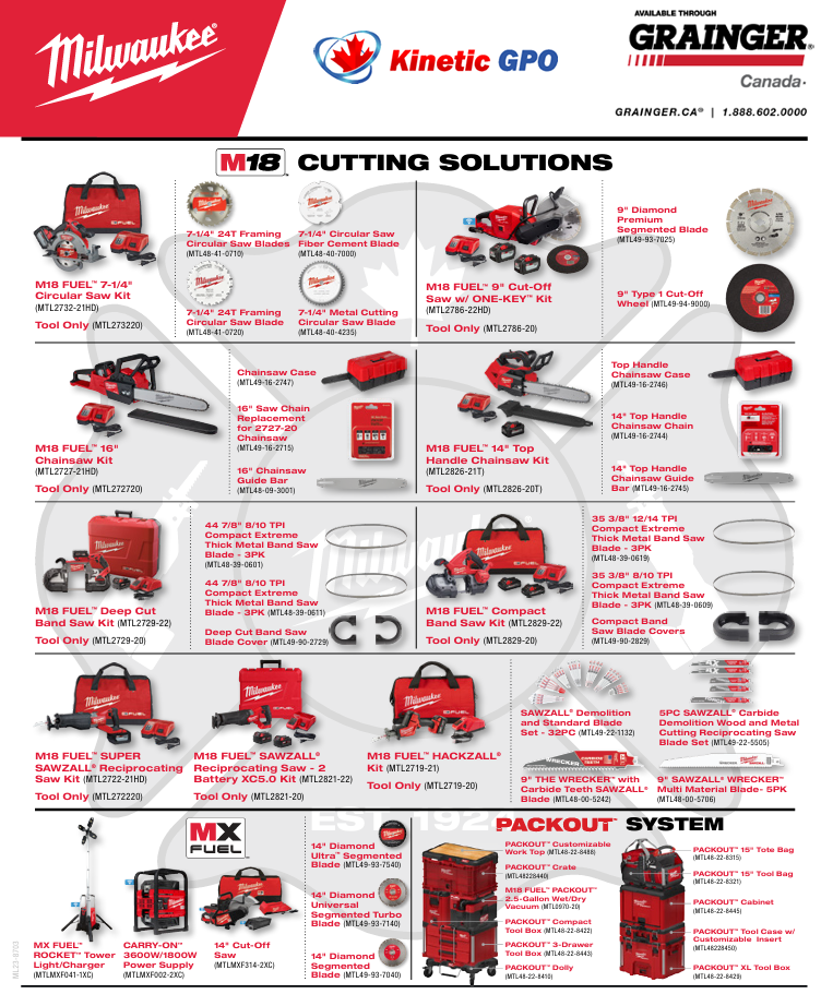 Grainger Milwaukee Flyer Image