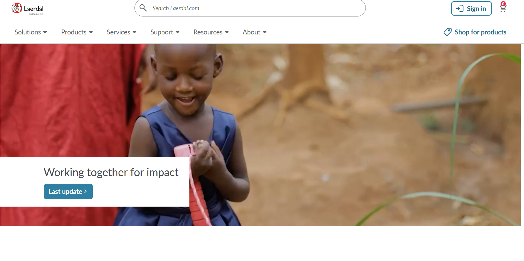 Laerdal Website Image