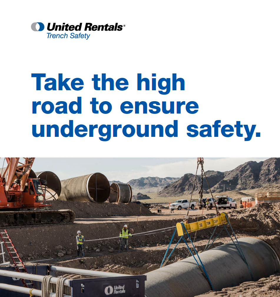 United Rentals Trench Safety Equipment